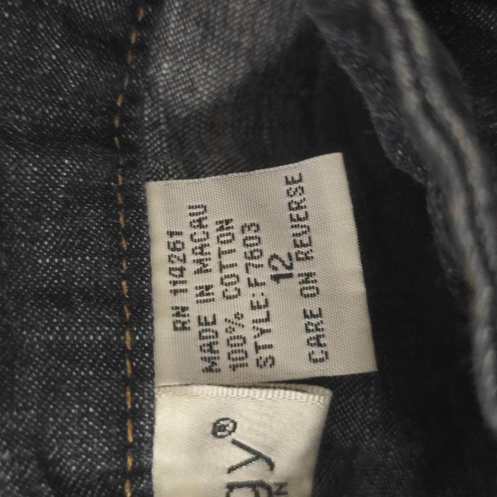Jeanology Collection Classic Dark Blue Wide Leg Jeans, Sz12 - Picture 4 of 12